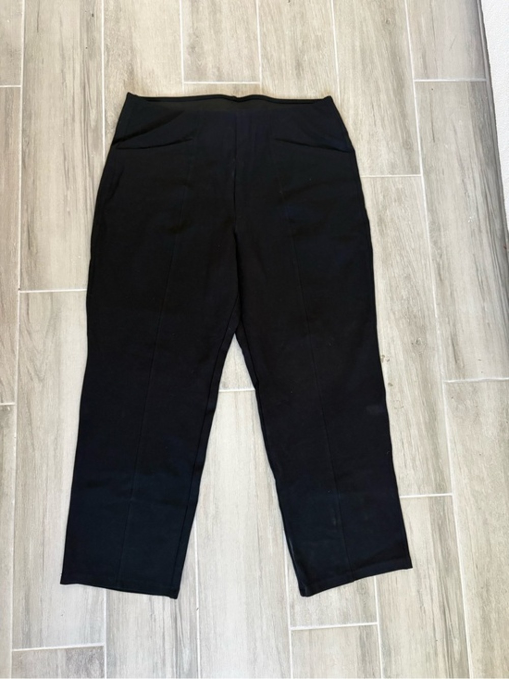 Old Navy Extra High Rise Stevie Straight Leg Pants Black L